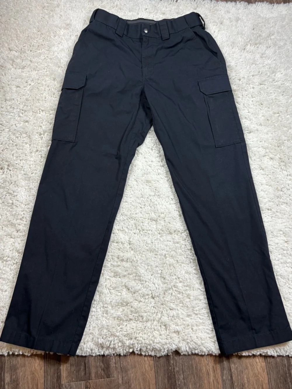 5.11 Tactical Men’s Black Cargo Pants Size 34 Adjustable Stretch Waist